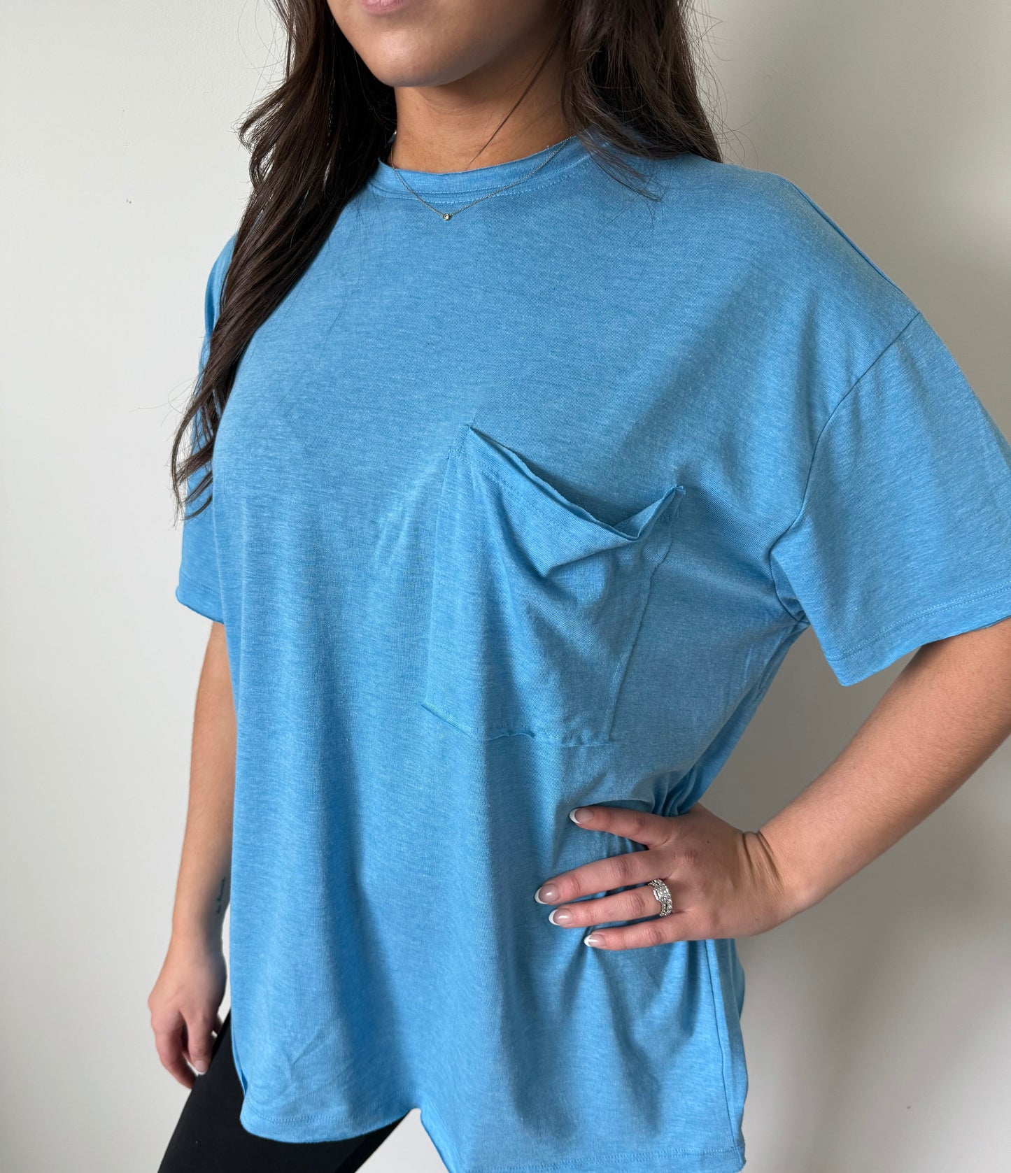 Oversized boyfriend tee