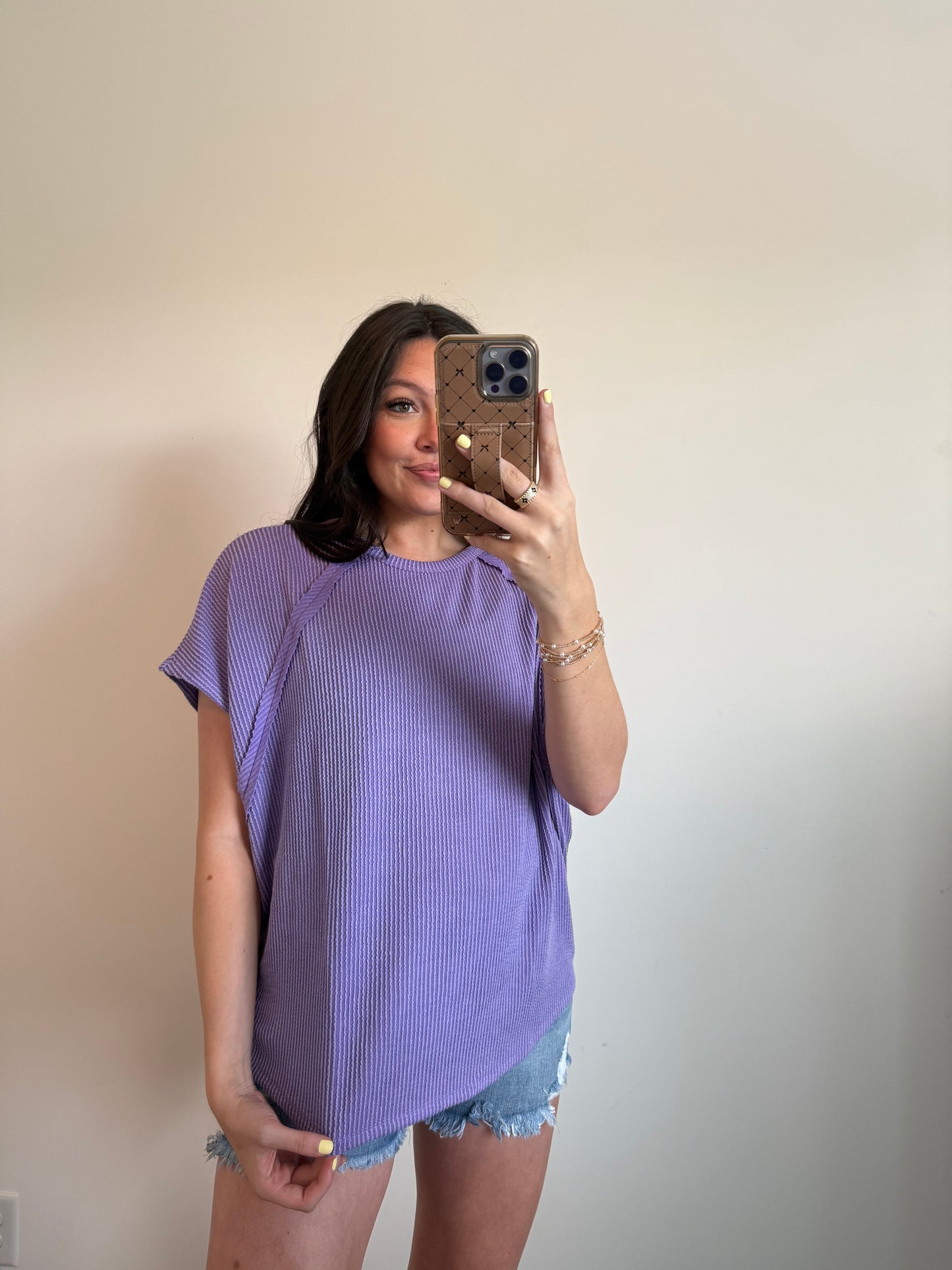 Knit Poncho Top