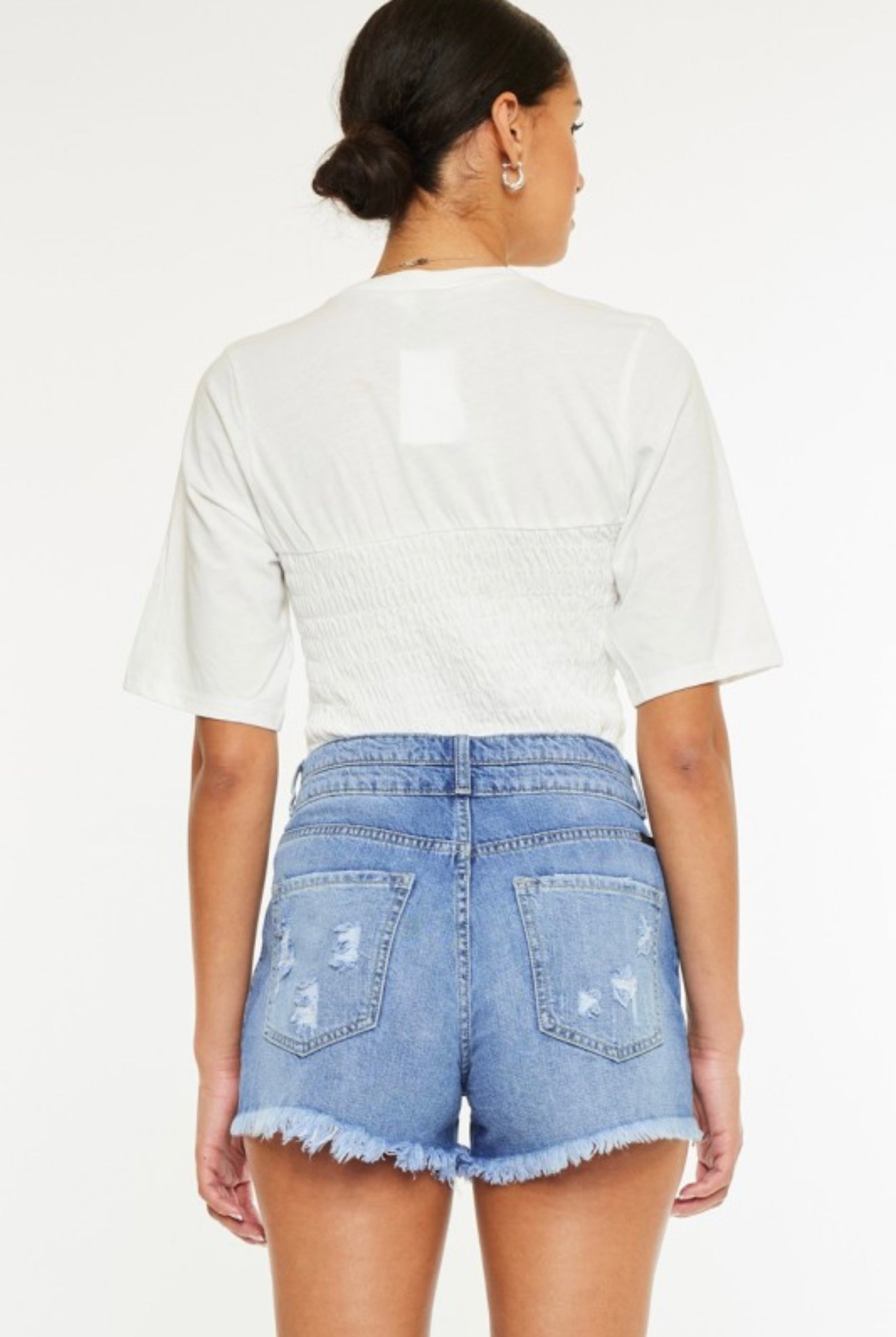 Miley denim shorts