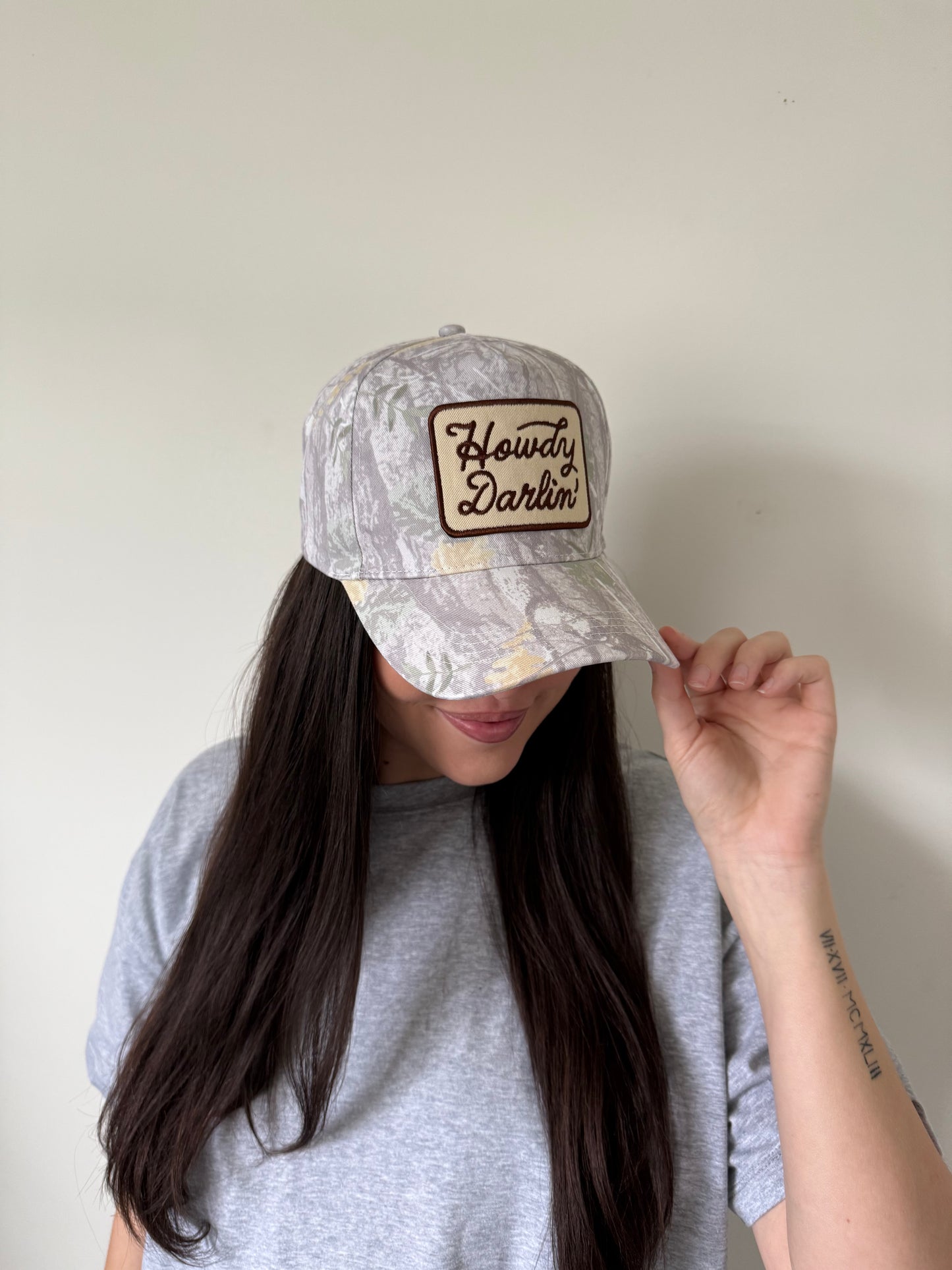 Howdy Darling trucker hat