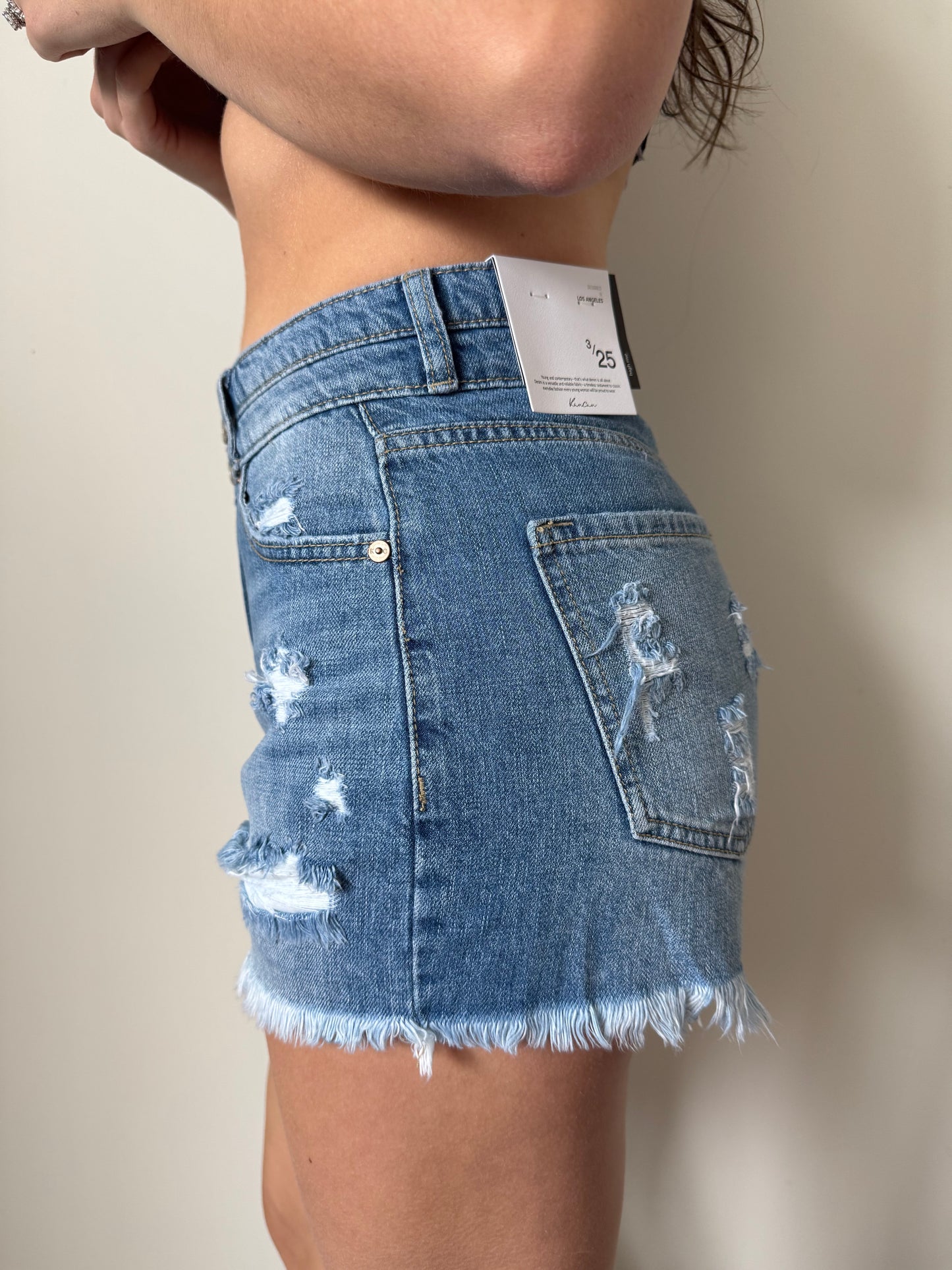 Miley denim shorts