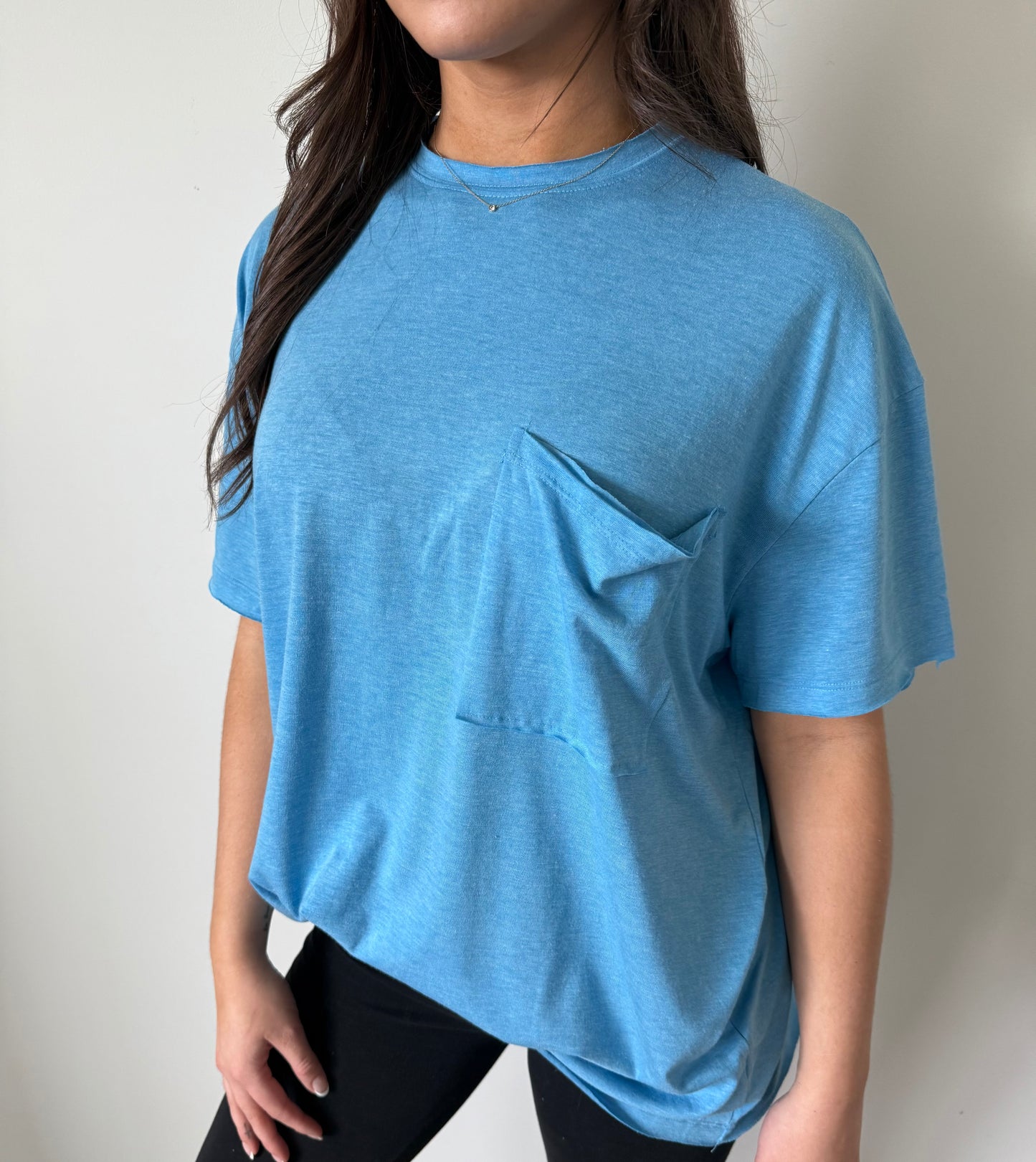 Oversized boyfriend tee