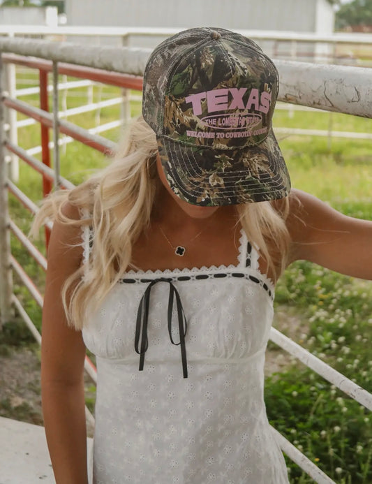 Texas Camo Trucker Hat